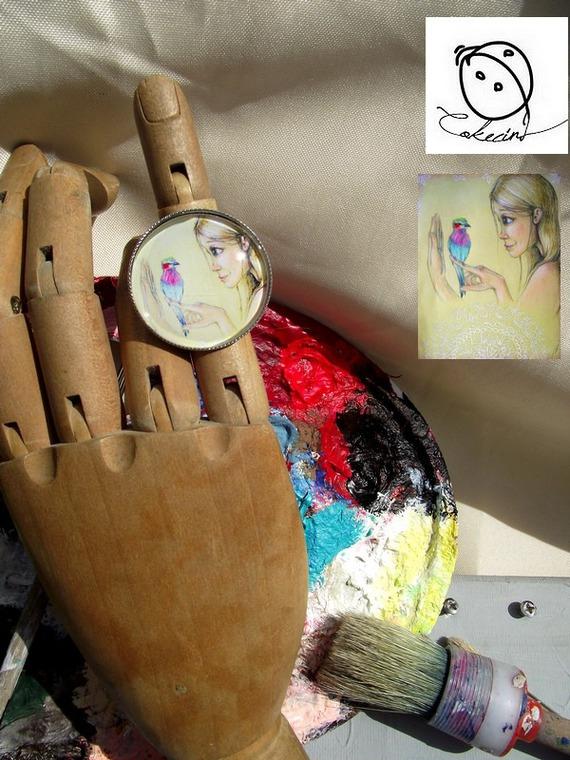 Bague grande bague little bird piece u 20974778 bird bagouze roca27 49d4e 570x0